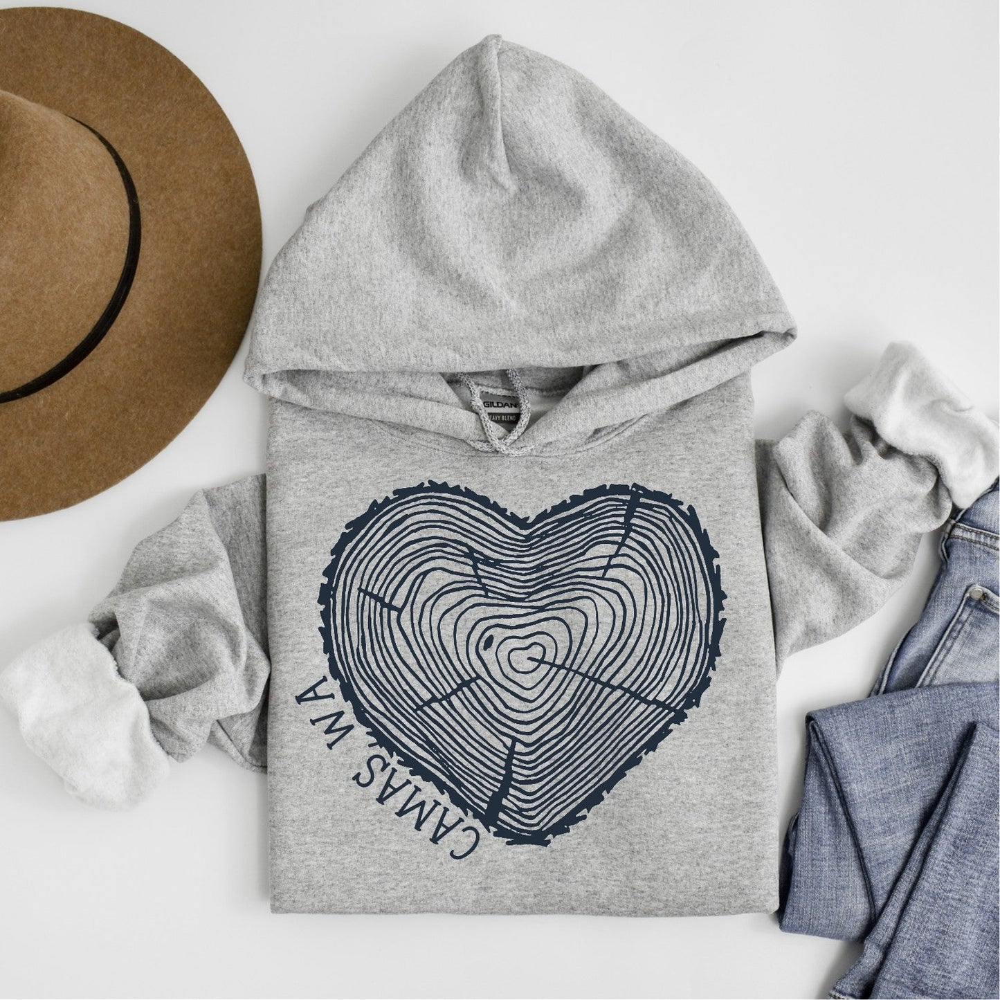 Camas Heart Hoodie