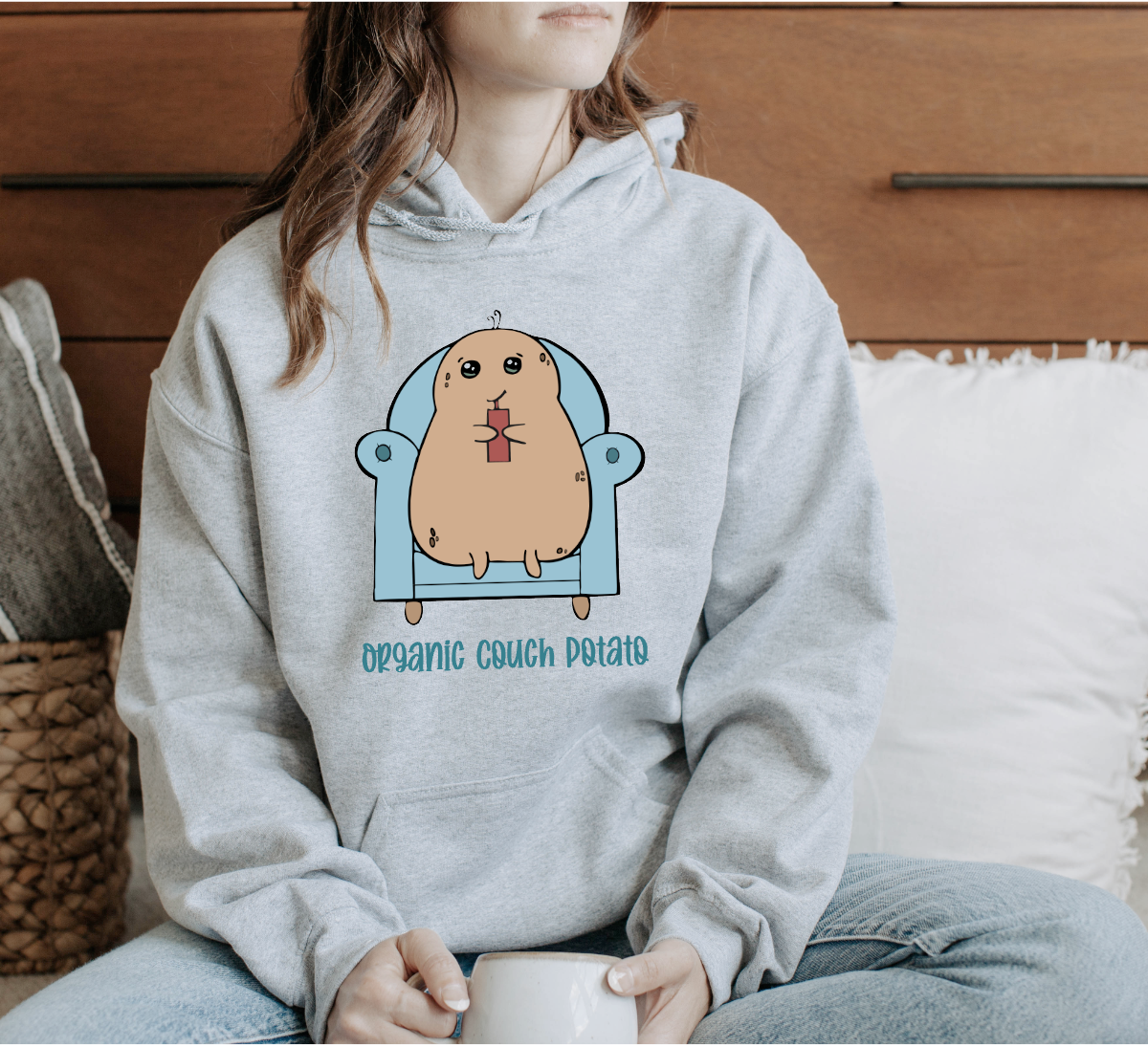 Organic Couch Potato Hoodie