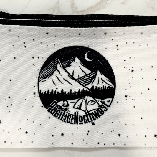 Pacific Northwest Zipper Pouch