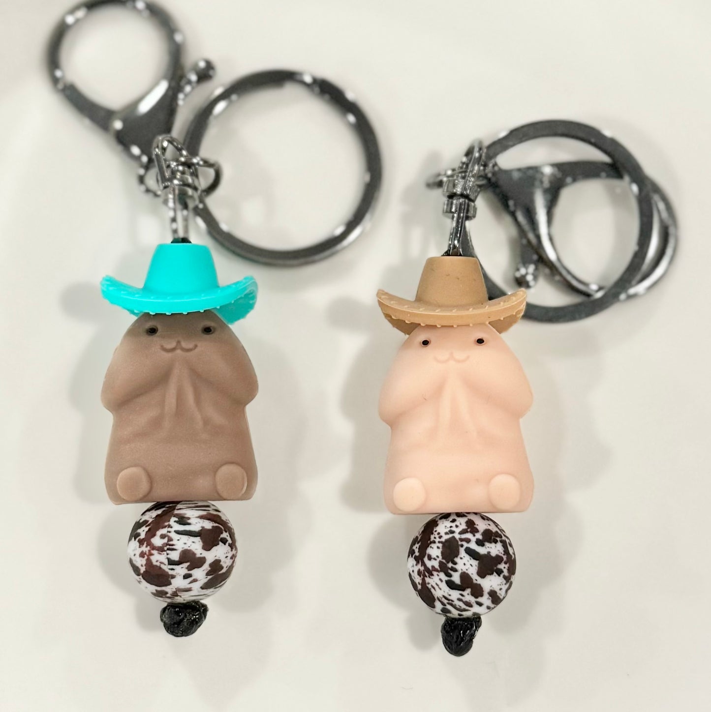 Cowboy Hat Penis Keychain